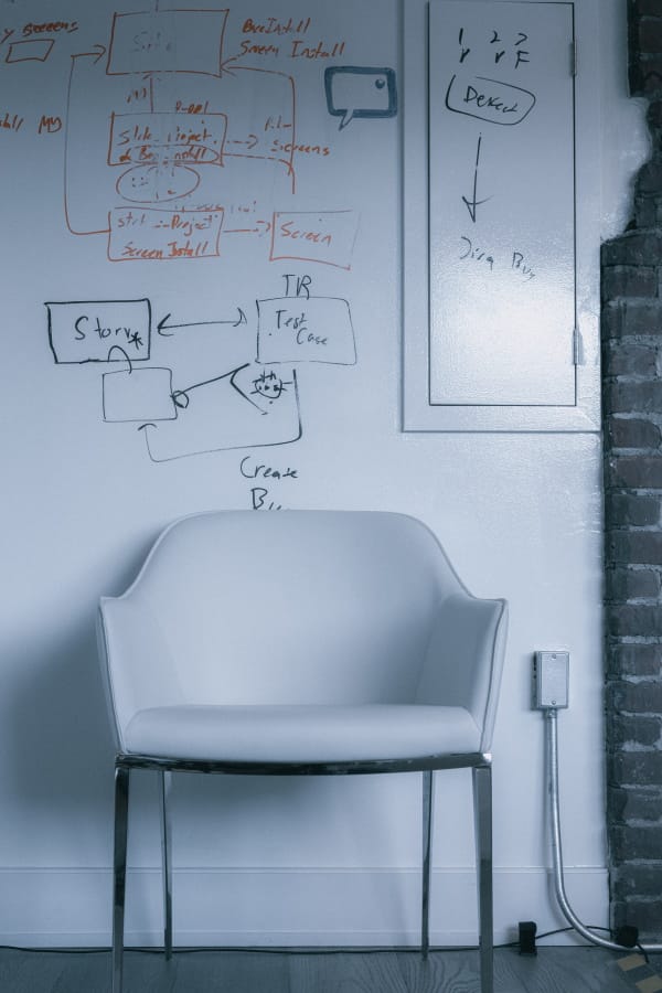 diagrams with empty chair